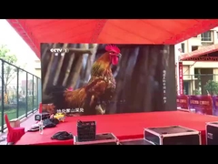 نصب سریع و آسان اجاره صفحه نمایش LED با نرخ تجدید IP65 10 کیلوگرم