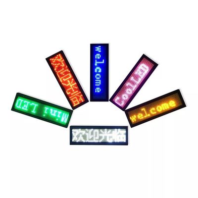 5 ولت 0.5A LED نام نشان نمایش با کنترل بلوتوث 7-10 ساعت