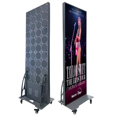 پوستر داخلي اچ دی صفحه نمایش LED پوستر دیجیتال با نرخ تازه سازی 3840 هرتز