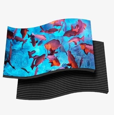 صفحه نمایش ماژول LED خمیده انعطاف پذیر داخلی برای ارائه های بصری خیره کننده