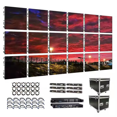 1R1G1B1W اجاره در فضای باز صفحه نمایش LED SMD1921 اجاره پس زمینه LED